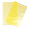 4" x 6" x 4 mil Ferrous Yellow Zipper Bags